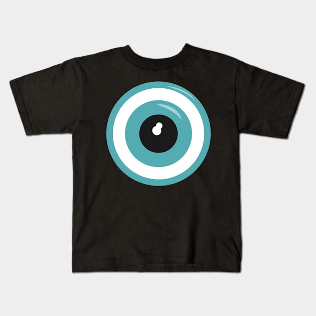 One eye Kids T-Shirt by Don’t Care Co